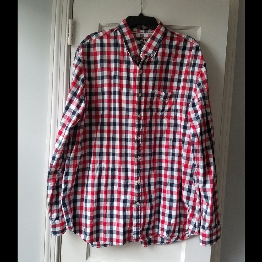 Checkered Button Down